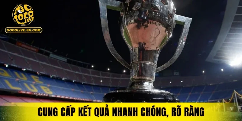 Cung cấp kết quả bóng đá đầy đủ, chính xác